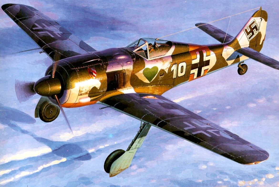 Wrobel Jaroslaw. Истребитель Fw-190.