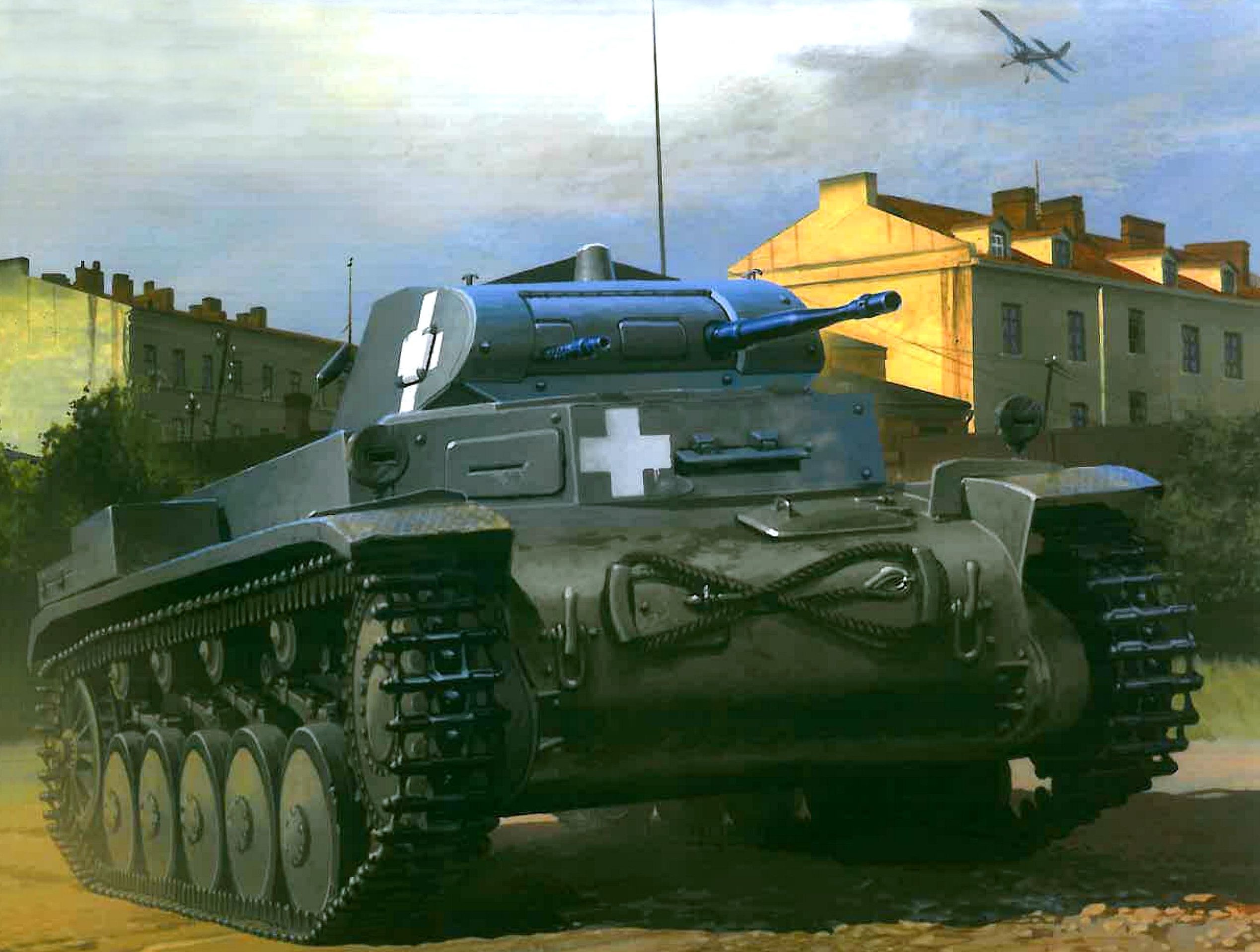 Wrobel Jaroslaw. Танк Panzer II Ausf C.