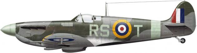Tullis Tom. Истребитель Supermarine Spitfire Mk.Vb.