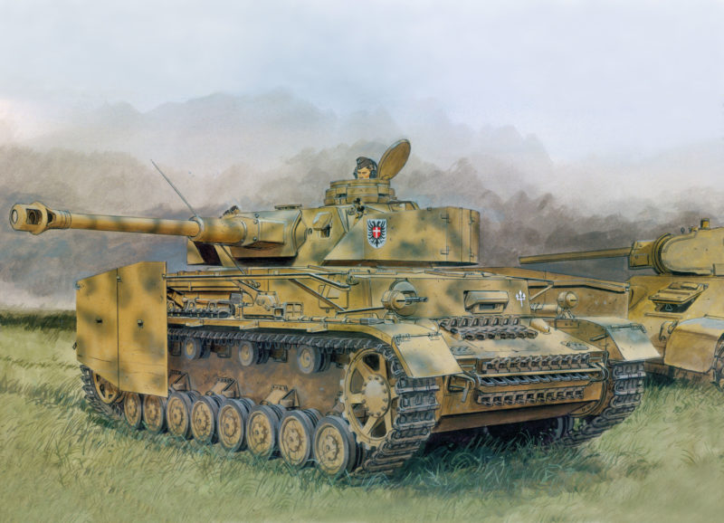 Volstad Ronald. Танк PzKpfw IV Ausf G.