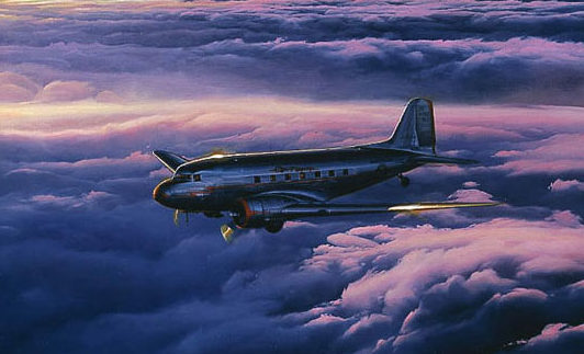 Craig Kodrea. Военно-транспортный самолет DC-3.