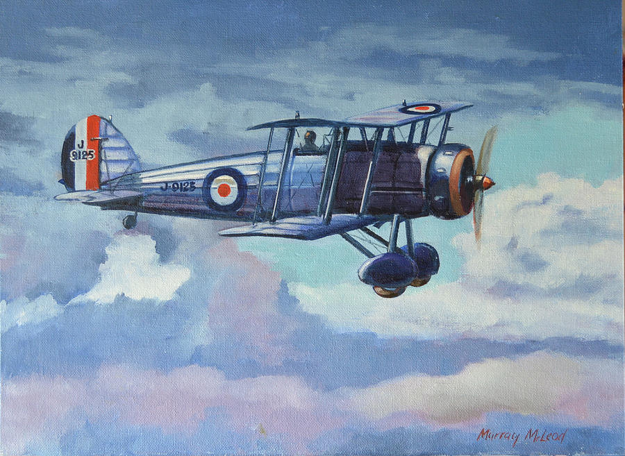 McLeod Murray. Истребитель Gloster Gauntle.
