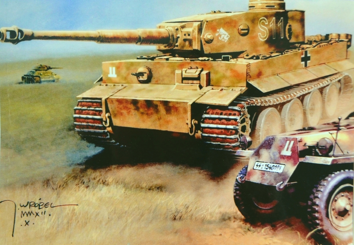 Wrobel Jaroslaw. Танки Tiger I.