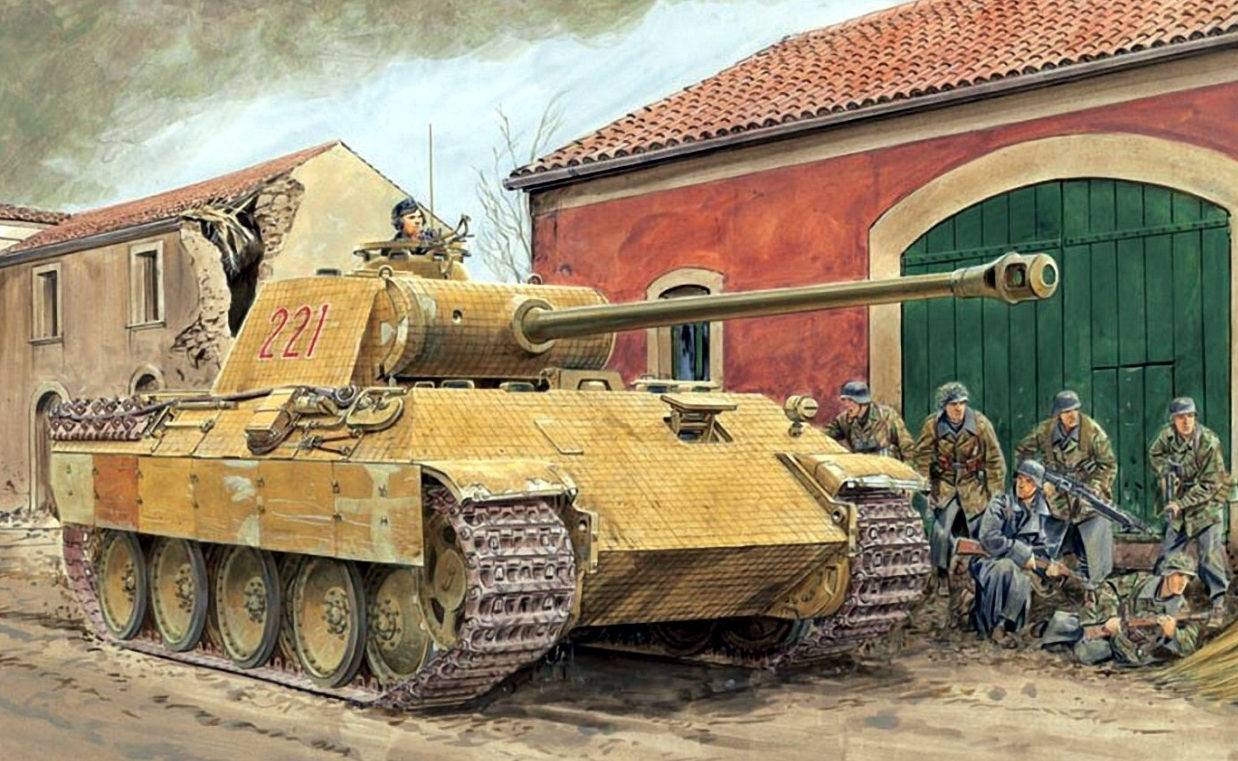 Volstad Ronald. Танк Pz.Kpfw. V Ausf. А (Panther). 