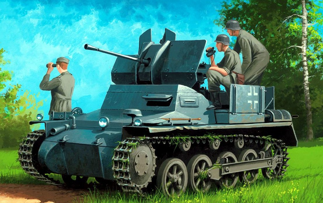 Wróbel Arkadiusz. ЗСУ Flakpanzer IA.