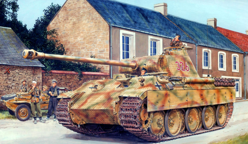 Volstad Ronald. Танк Pz.Kpfw. V Ausf. А (Panther).