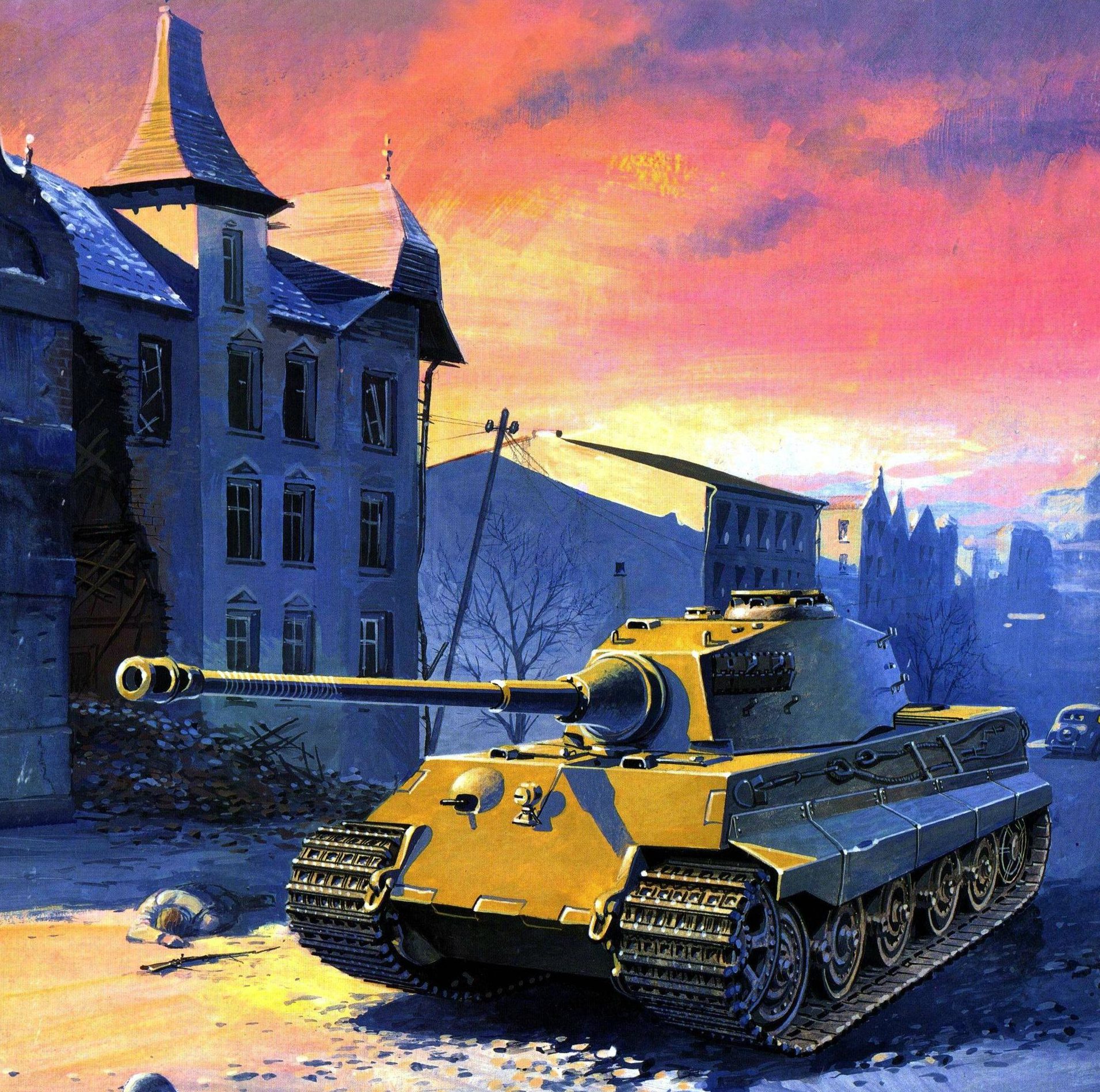 Wrobel Jaroslaw. Танк Tiger II.