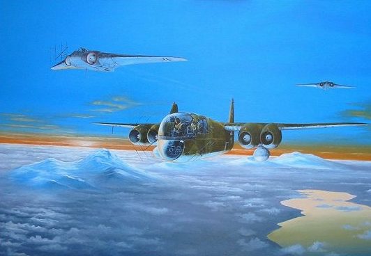 Wilson Randall. Реактивный бомбардировщик Arado Ar-234.