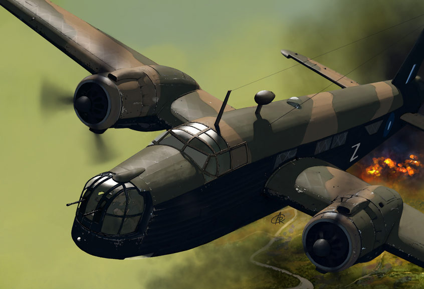 Rutkowiak Andrzej. Бомбардировщик Vickers Wellington Mk.X.
