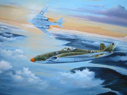 Wilson Randall. Турбореактивный истребитель Messerschmitt Me-262.
