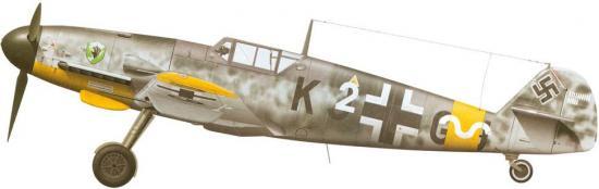 Tullis Tom. Истребитель Bf-109 G-4.