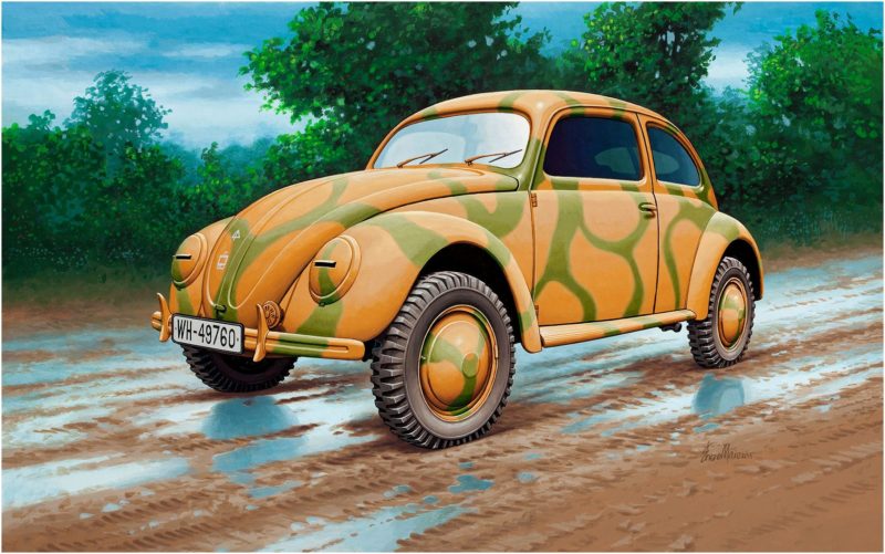 Maio Enzo. Легковой автомобиль Volkswagen Type 82E.