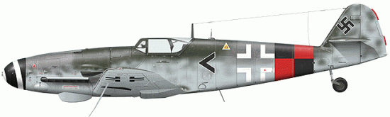 Tullis Tom. Истребитель Bf-109 G-10.