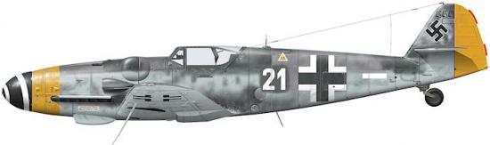 Tullis Tom. Истребитель Bf-109 G-14.