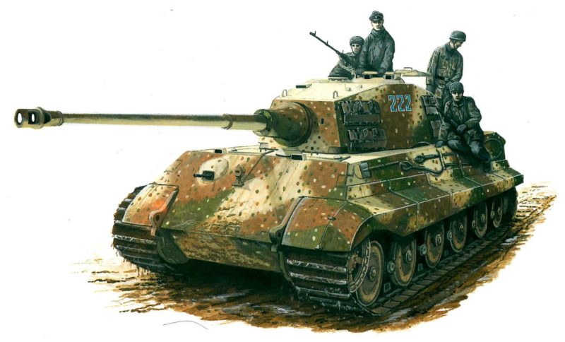 Volstad Ronald. Танк Panzer VI Ausf. B.
