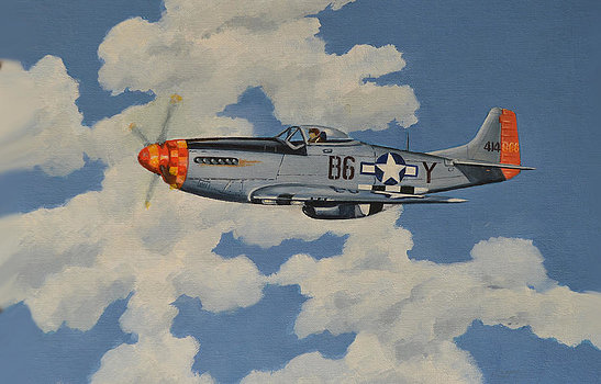 McLeod Murray. Истребитель P-51 Mustang.