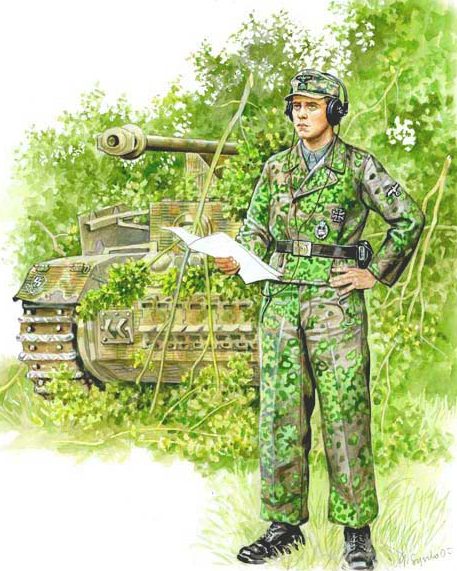 Szyzsko Marek. Немецкие танкисты.