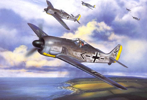 Crandall Jerry. Истребители Fw-190.