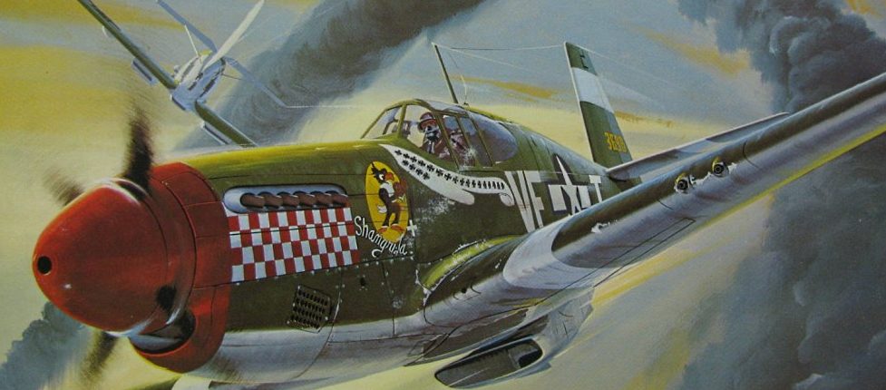 Leynnwood Jack. Истребитель P-51B Mustang.
