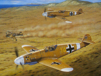 Crandall Jerry. Истребители Bf-109.