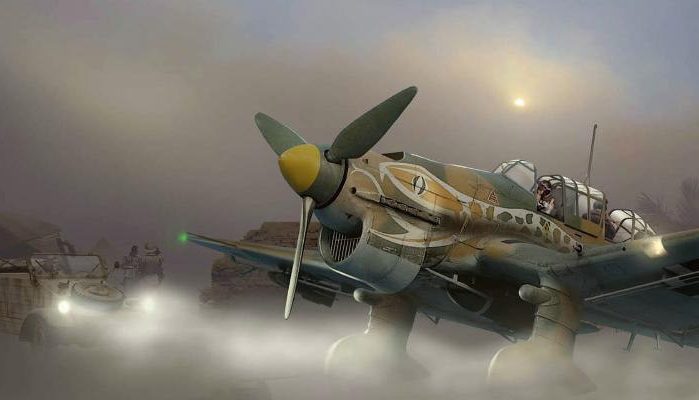 Cole Ron. Бомбардировщик Ju-87R-2 «Stuka»