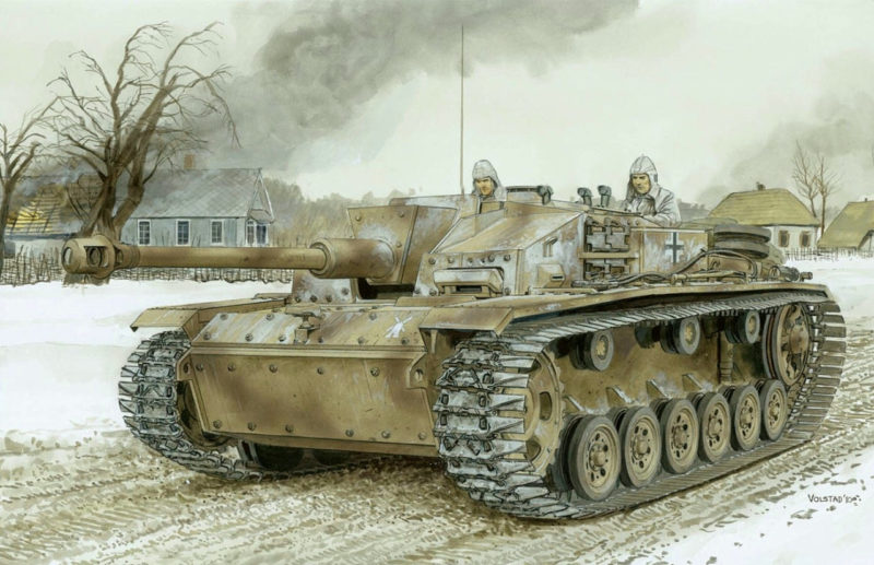 Volstad Ronald. САУ StuG.III Ausf F-8.