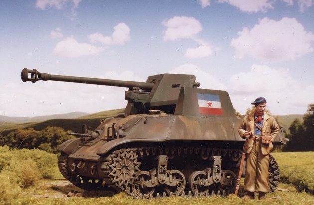 Zaloga Steven. САУ M3A3 with Pak 40.