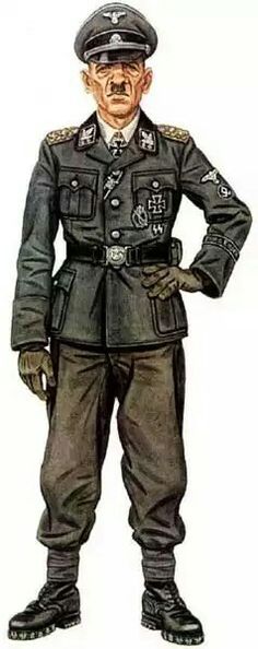 Marzioli Paolo. Немецкие солдаты.