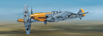 West Philip. Истребитель Messerschmitt Bf 109.