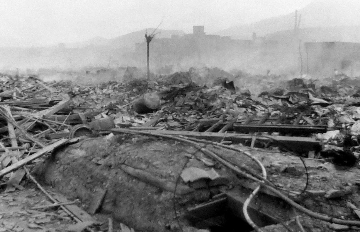 Руины Нагасаки. Август 1945 г. 