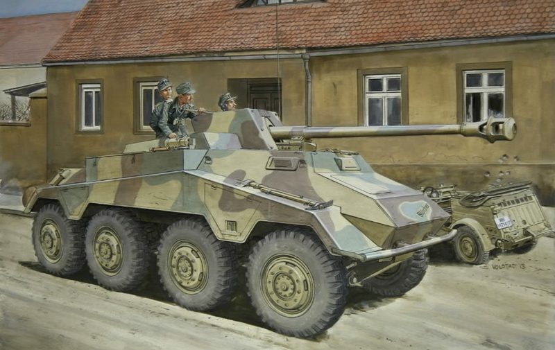 Volstad Ronald. САУ Pak-40 на базе Sd.Kfz. 234.4.