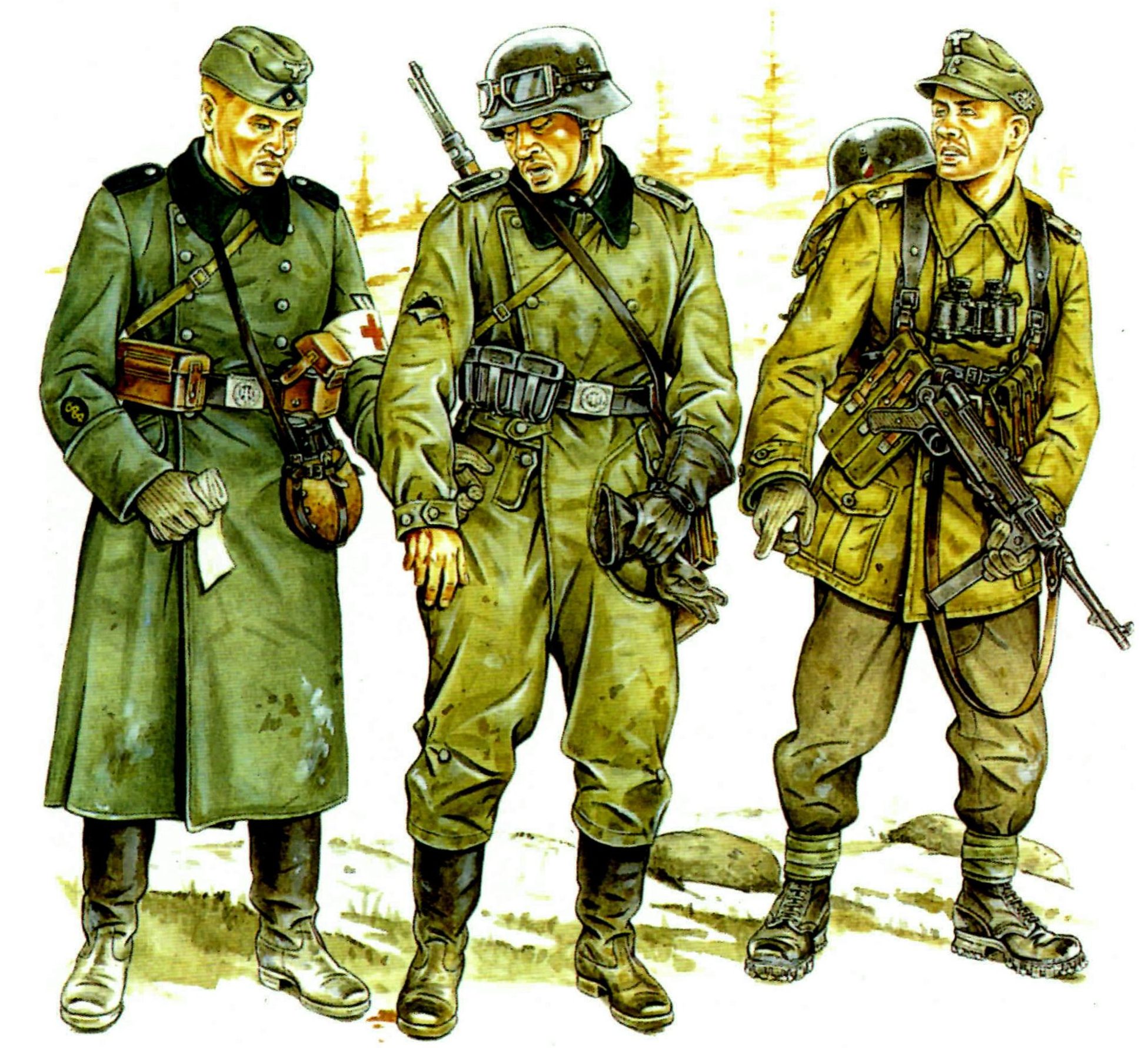 Stephen Andrew. Немецкие солдаты.