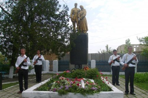 с. Богуново, Ивановского р-на. Памятник воинам-односельчанам, погибшим в годы войны.
