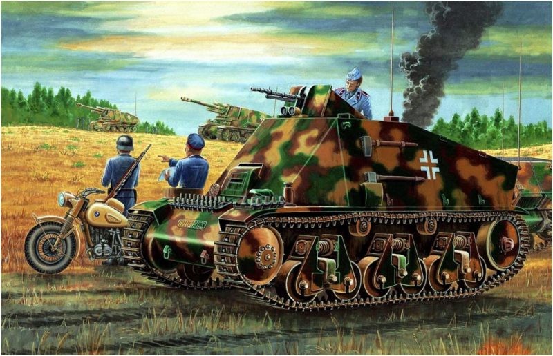 Wai Vincent. Танк Panzer 38H(f).