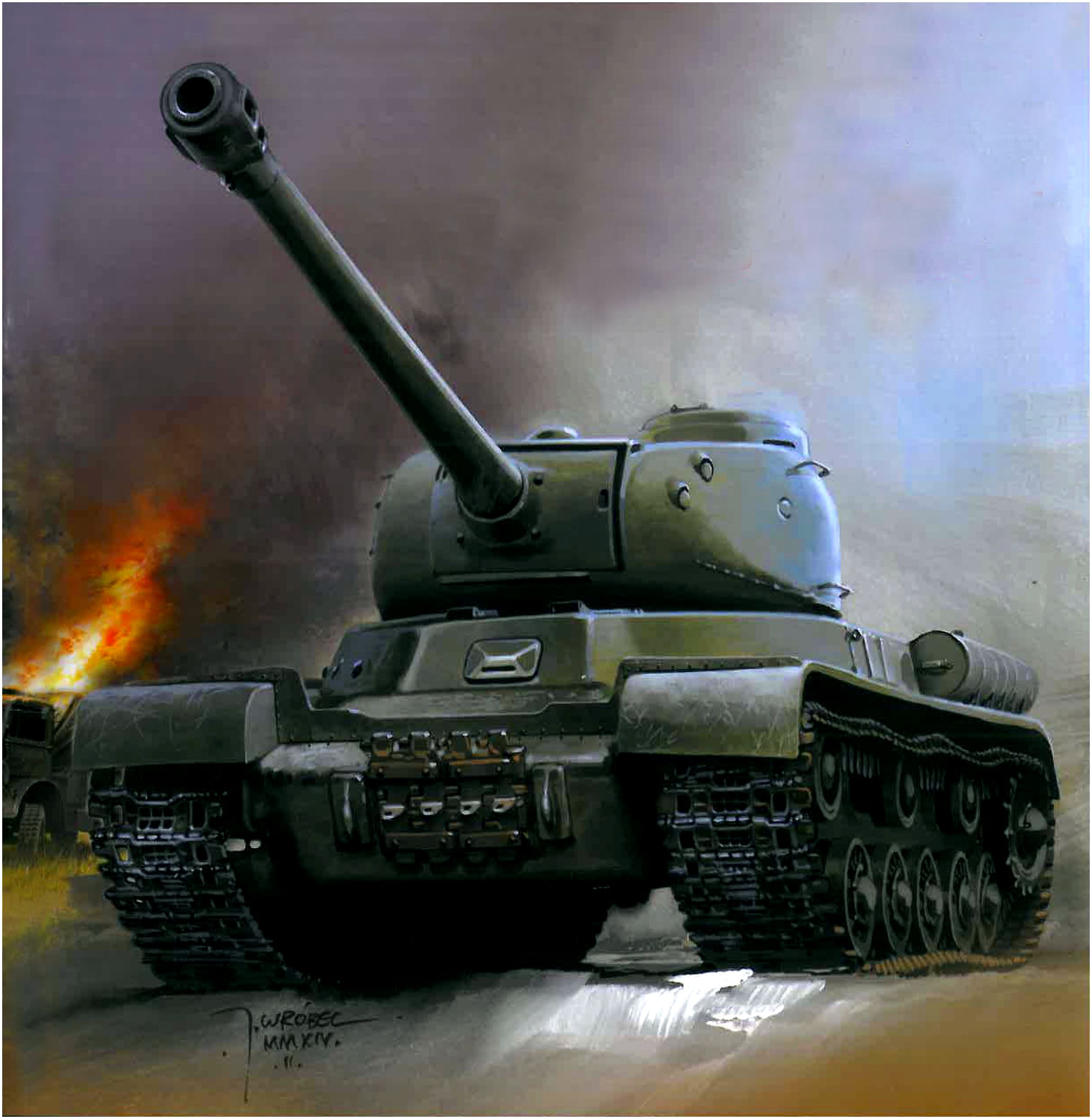 Wrobel Jaroslaw. Танк ИС-2.
