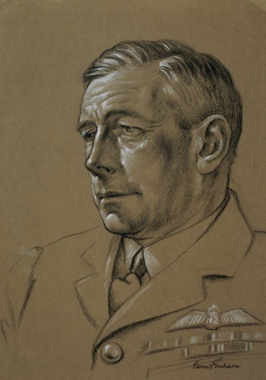 Barns-Graham Allan. Вице-маршал ВВС Leonard Isitt. 