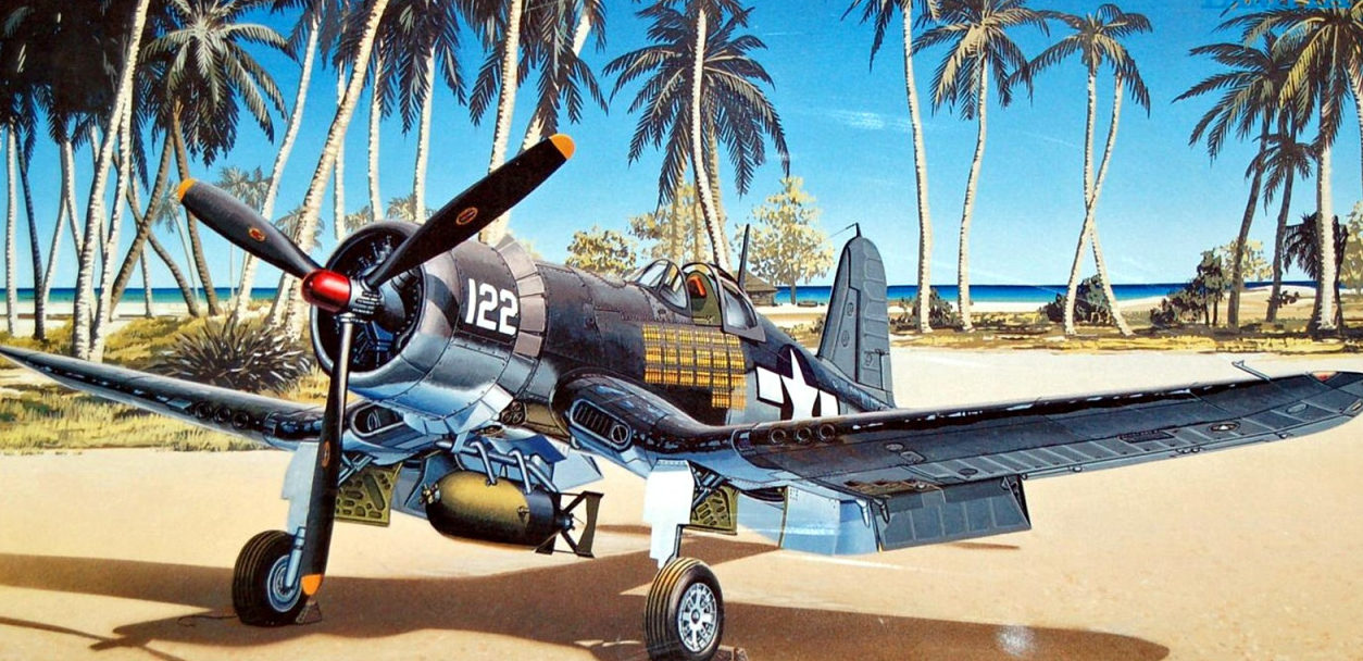 Shigeo Koike. Истребитель F4U-1A «Corsair».