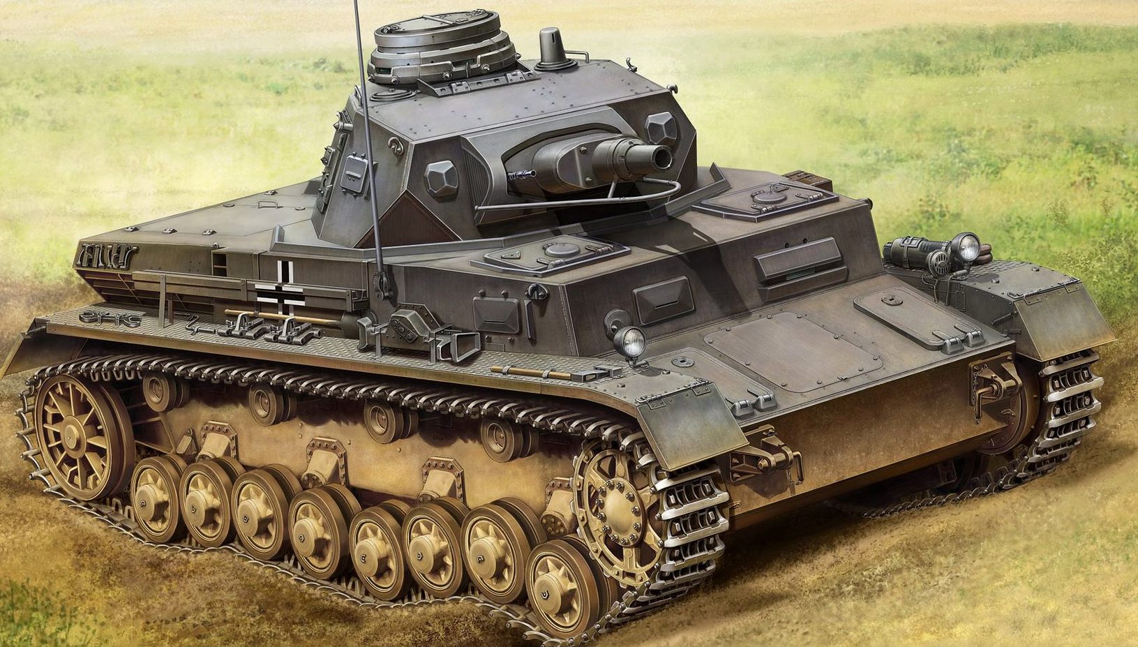 Asano Yuji. Танк Panzer IV Ausf. B.