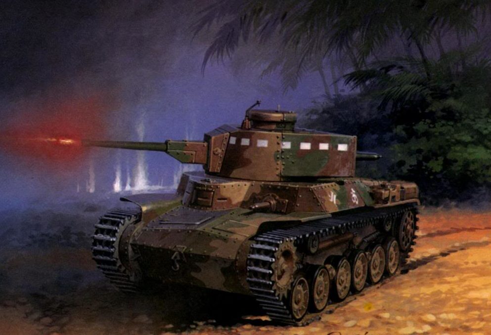 Wrobel Jaroslaw. Танк Type 97 Chi-Ha.