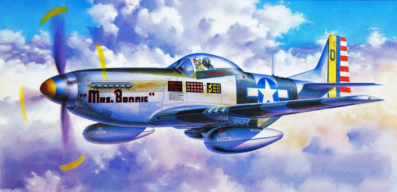 Onishi Masami. Истребители P-51D «Mustang».