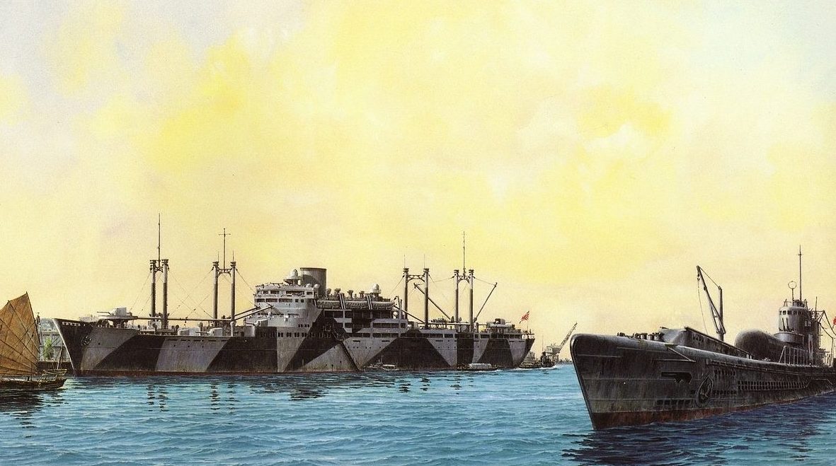 Takeshi Yuki. Вспомогательный крейсер «Hokoku Maru».