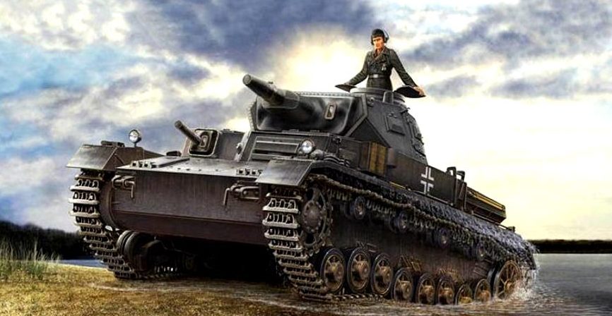 Asano Yuji. Танк Panzer IV Ausf. D.