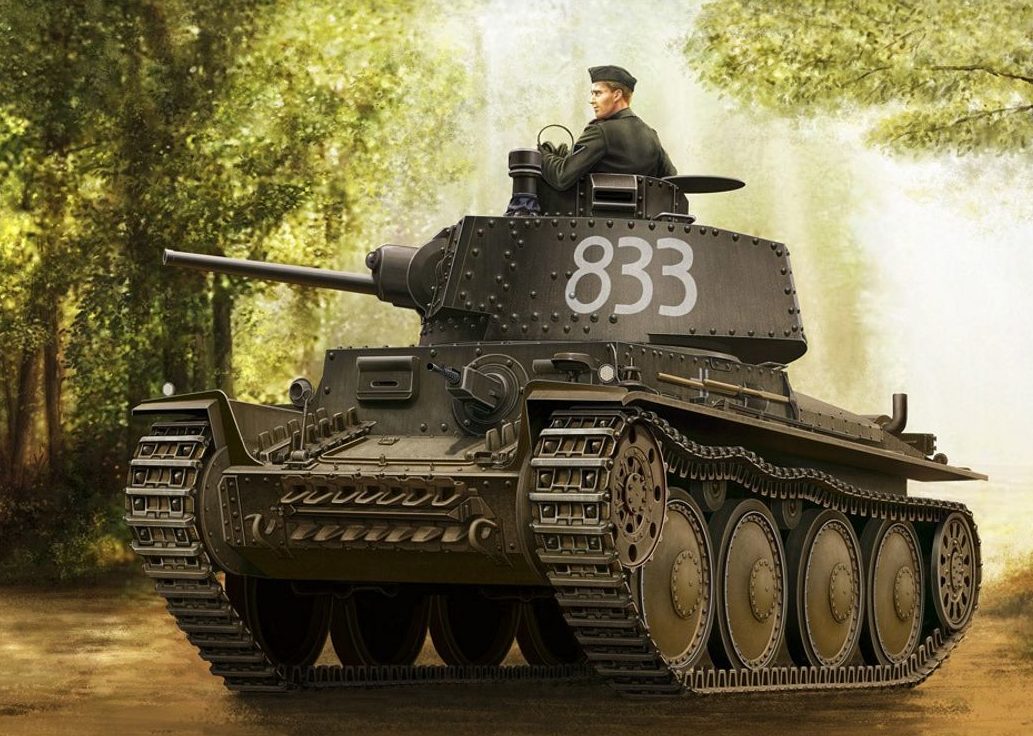 Asano Yuji. Танк Panzer 38(t) Ausf. G.