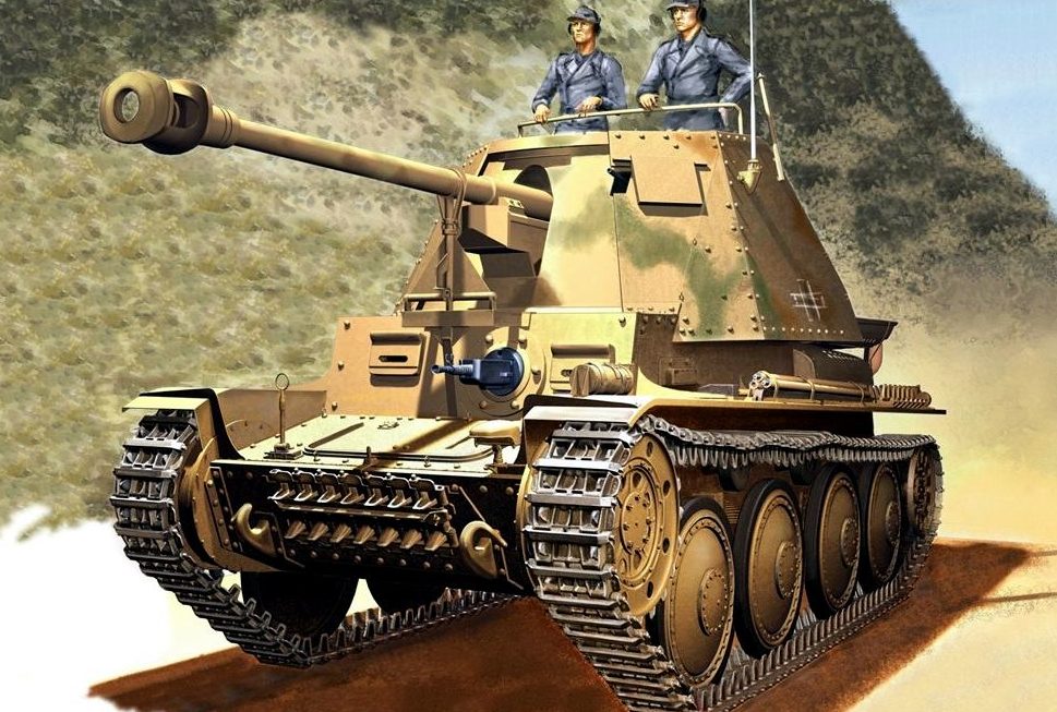 Asano Yuji. САУ Marder III Ausf. H.