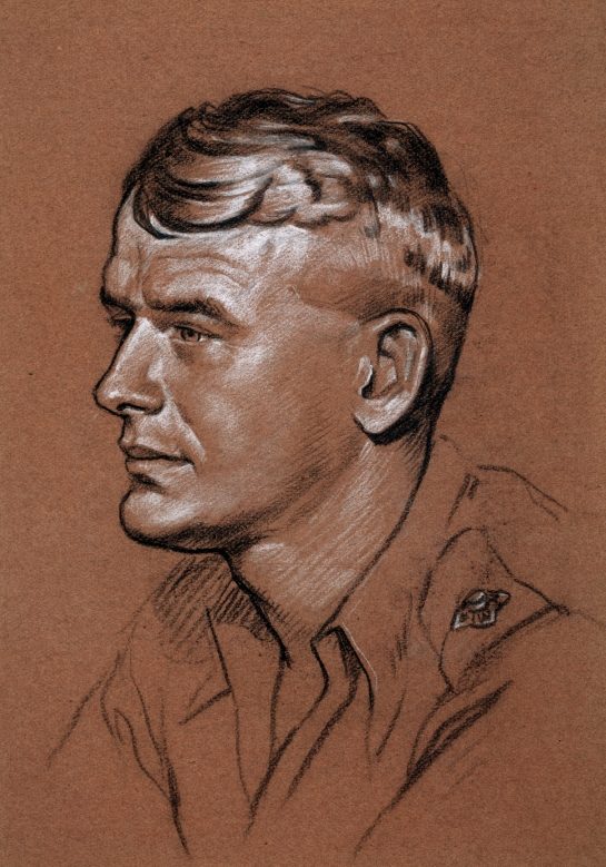 Barns-Graham Allan. Портрет младшего лейтенанта.