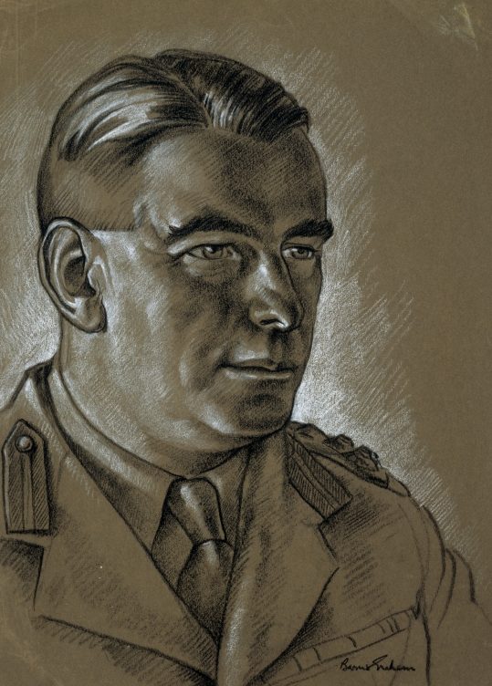 Barns-Graham Allan. Портреты офицеров.