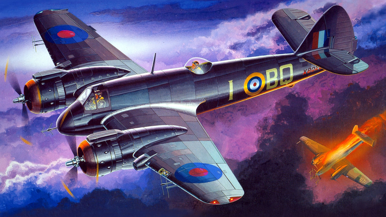 Shigeo Koike. Бомбардировщик Bristol Beaufighter Mk.VIF.