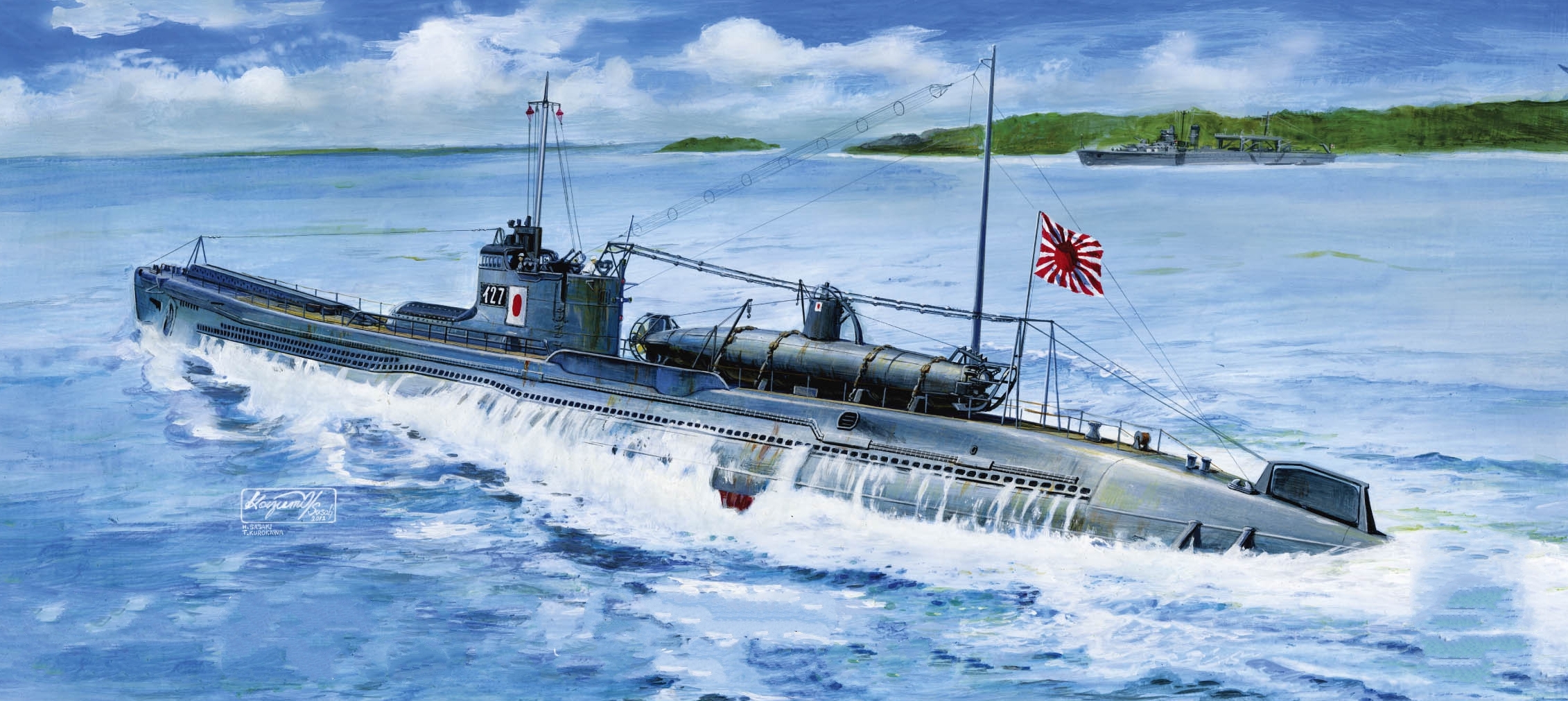 Sasaki H. & Kurokawa T. Подводная лодка І-27.