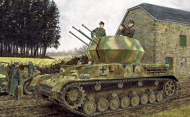Volstad Ronald. ЗСУ 2-cm Flakpanzer IV.