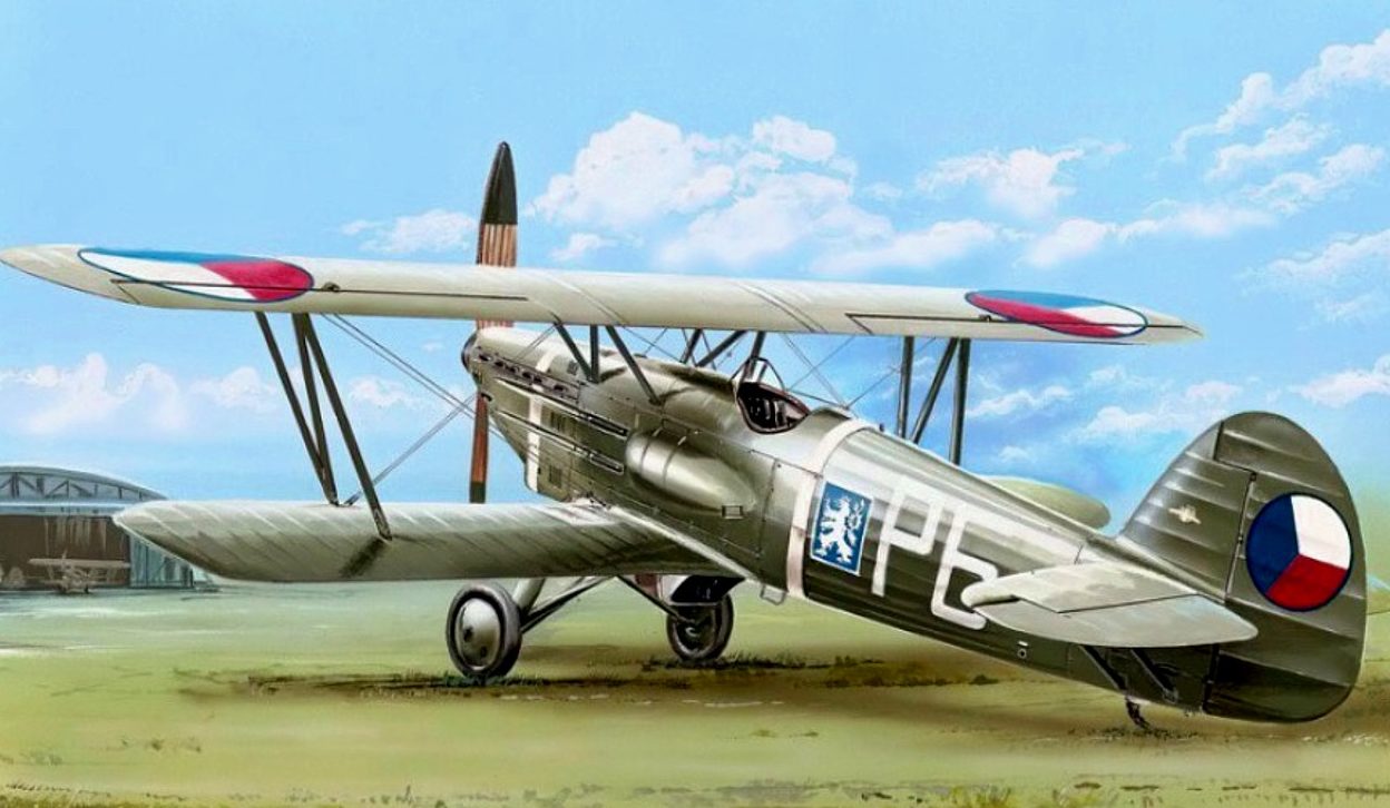 Machácek Zdenek. Истребитель Avia B.534 II.